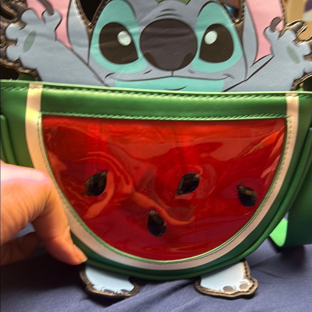 Stitch Watermelon Crossbody Bag